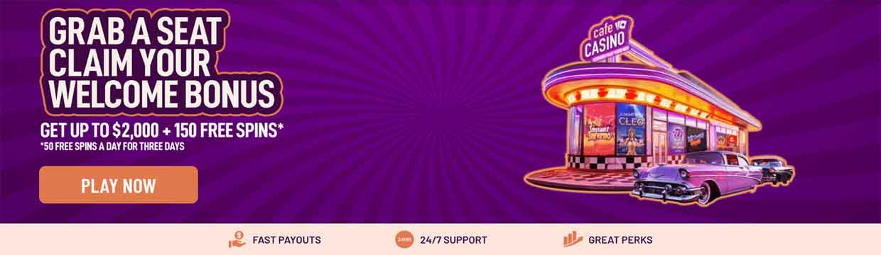 Cafe Casino banner